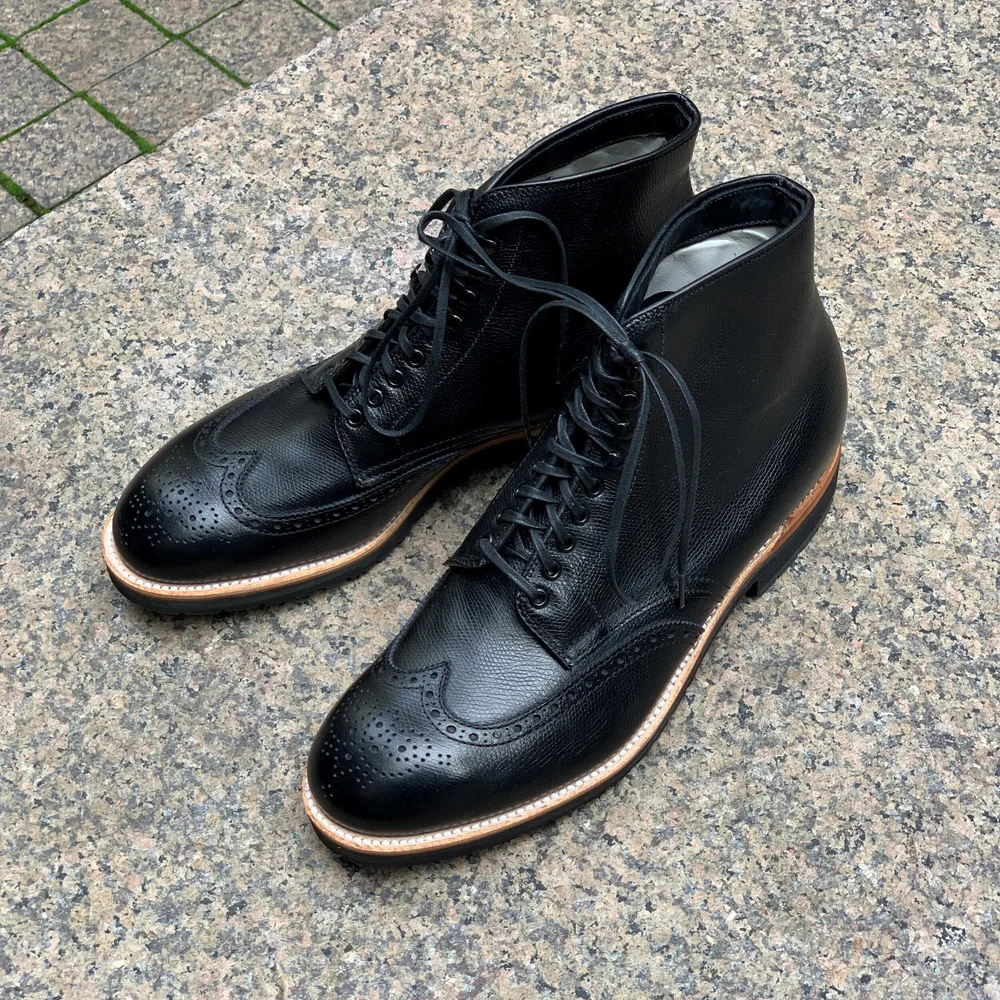 alden 新品　us7 45067 Alden Tanker Boot - Pre-owned - Leffot
